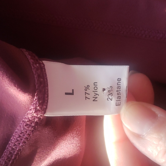 Halara Round Neck Cut Out Cropped BarreBallet Dance Sports Top - Picture 4 of 4